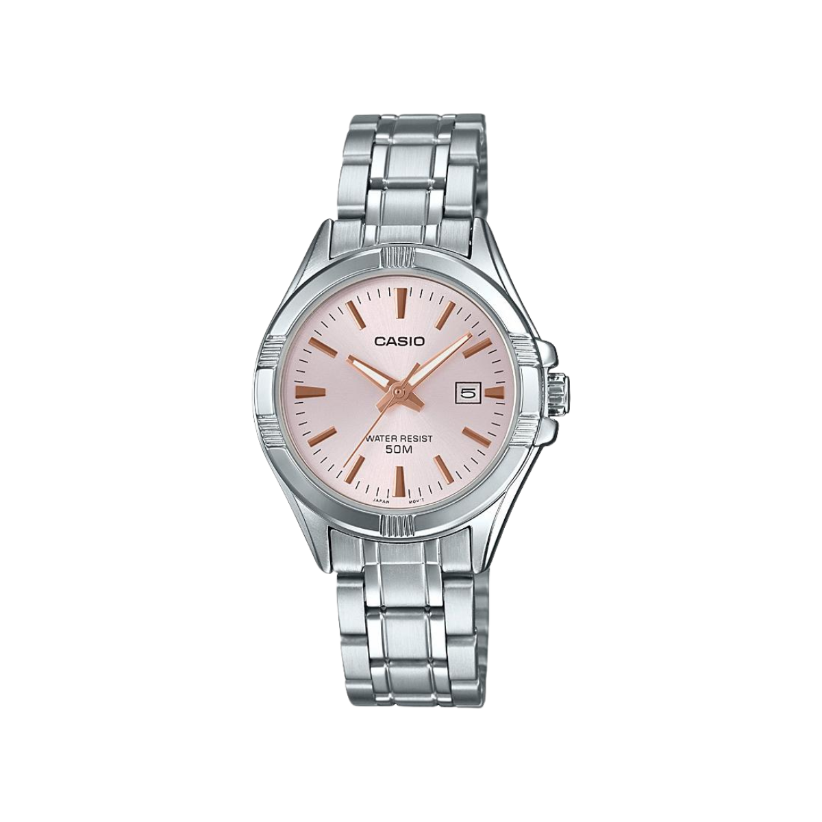 Reloj Análogo Fashion Casual Plateado de Mujer