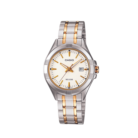 Reloj Análogo Fashion Casual Plateado de Mujer