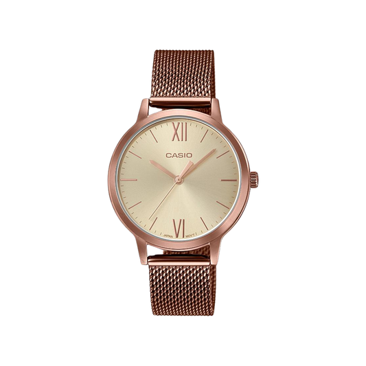 Reloj Análogo Casual Rosado de Mujer