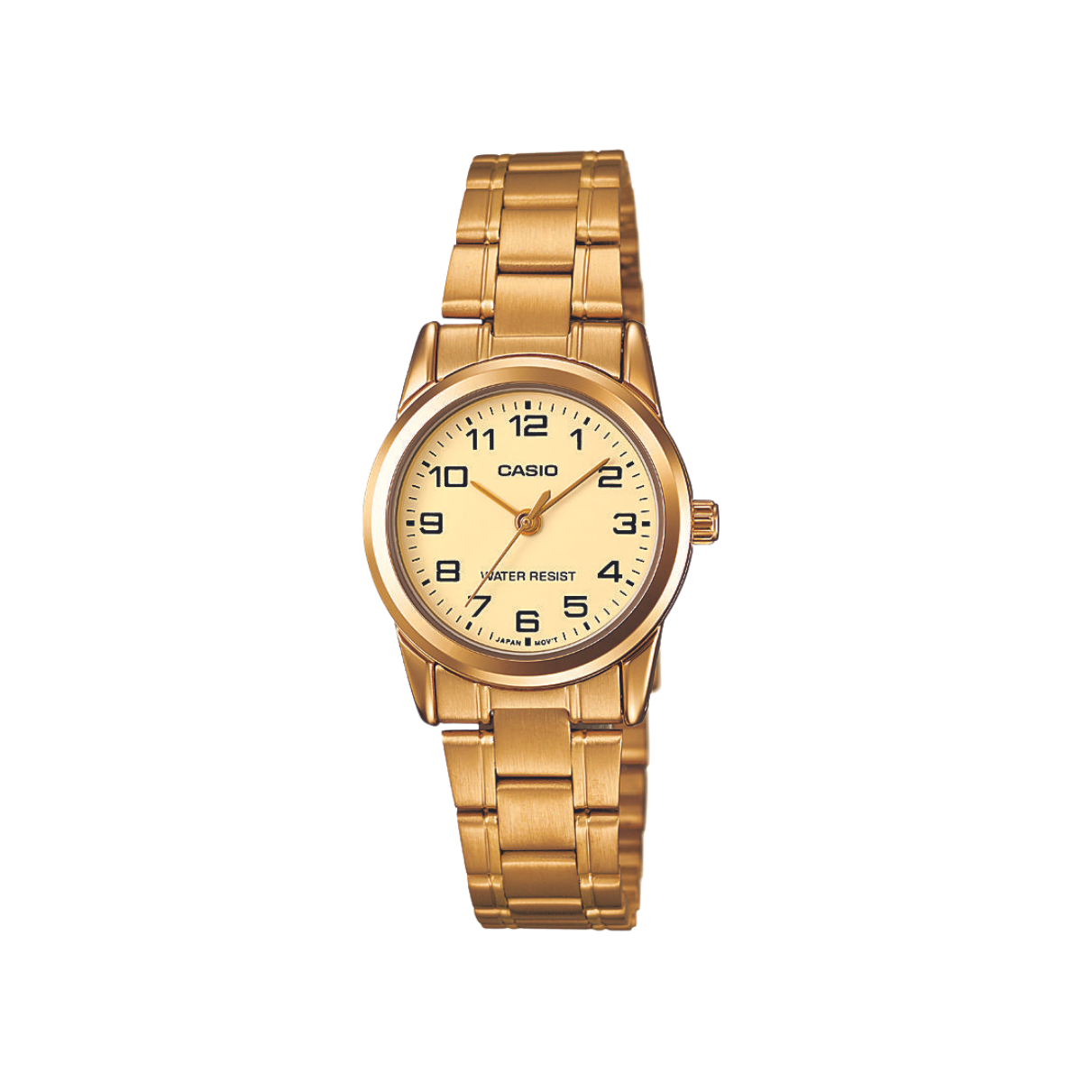 Reloj Análogo Casual Dorado de Mujer