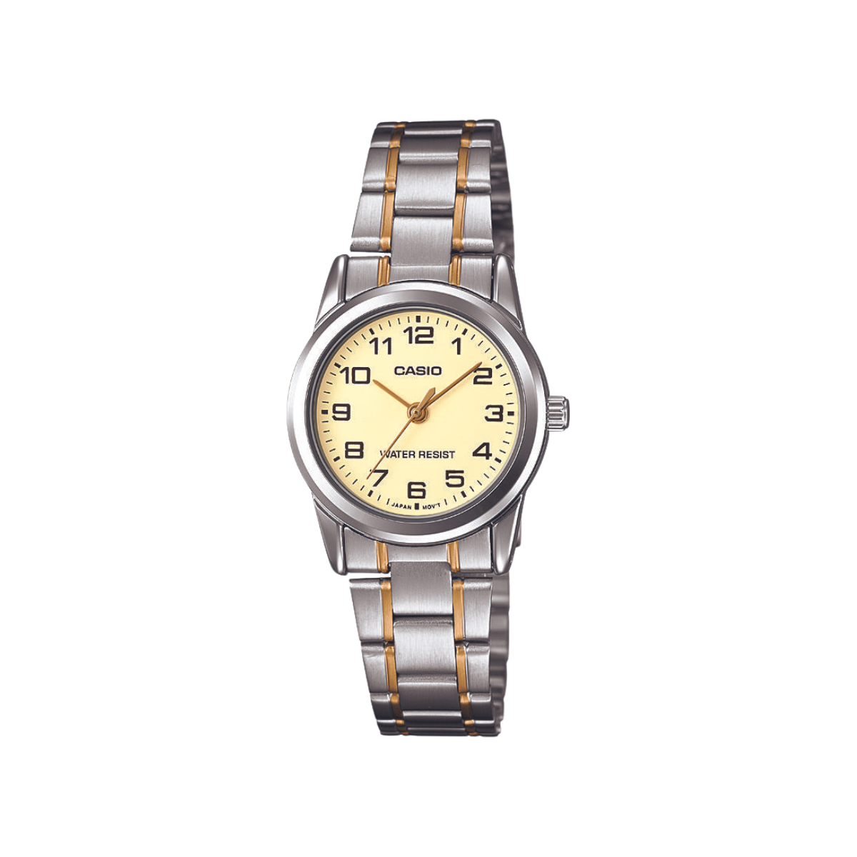 Reloj Análogo Casual Plateado de Mujer