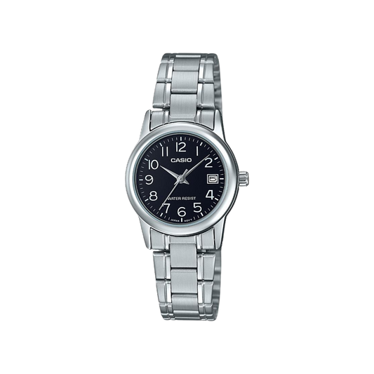 Reloj Análogo Casual Plateado de Mujer