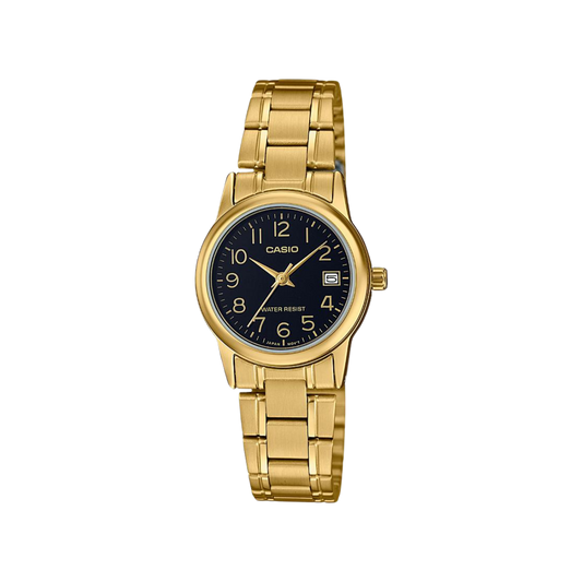 Reloj Análogo Casual Dorado de Mujer