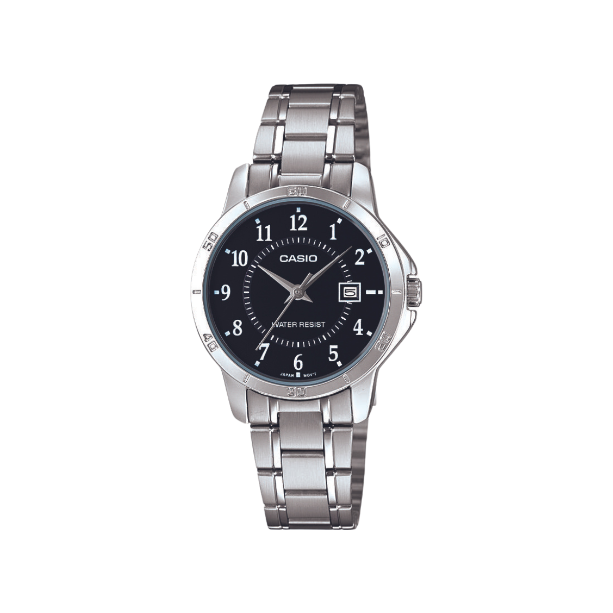 Reloj Análogo Casual Plateado de Mujer