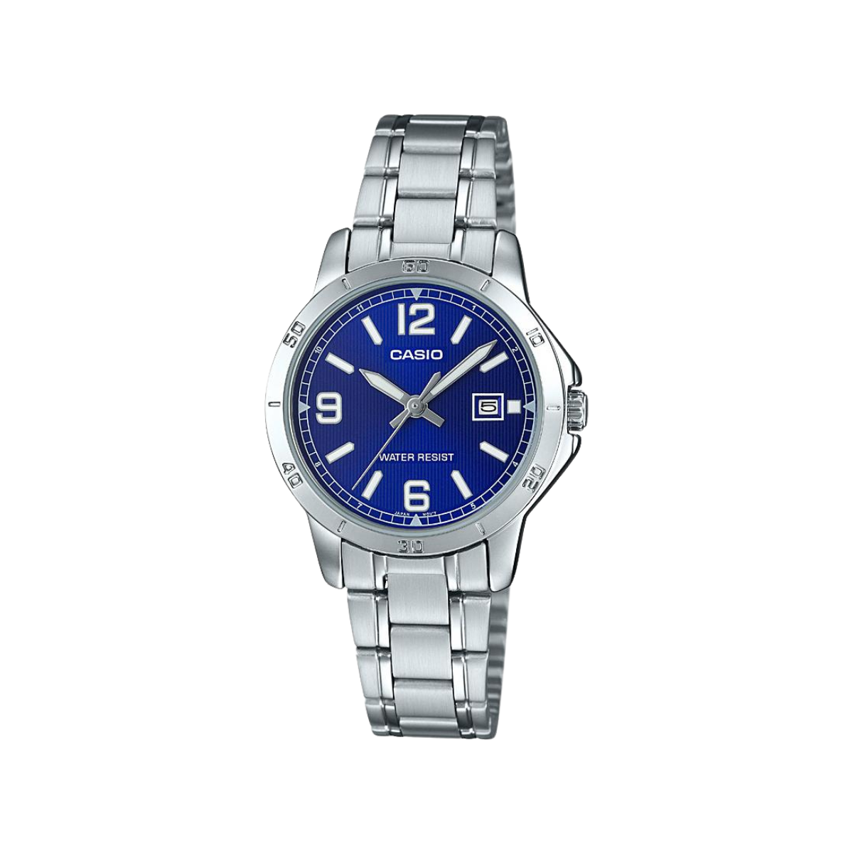 Reloj Análogo Estándar Casual Plateado de Mujer