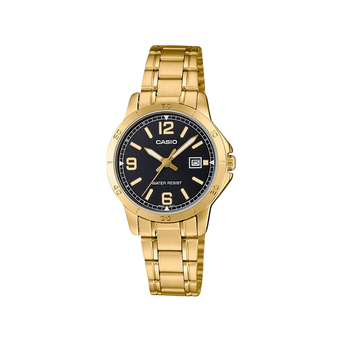 Reloj Análogo Casual Dorado de Mujer