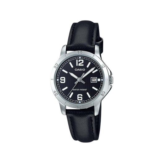 Reloj Análogo Fashion Casual Negro de Mujer