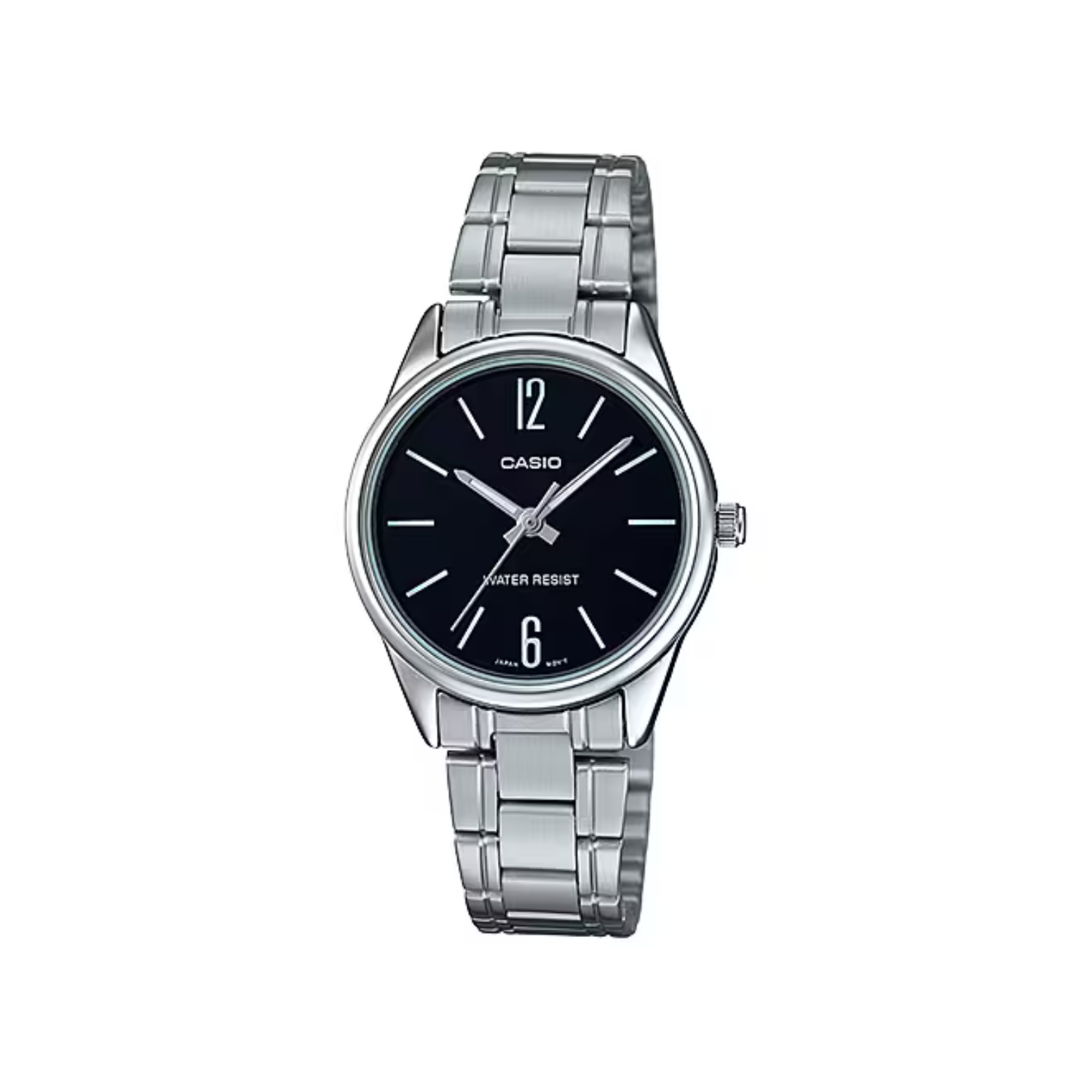 Reloj Análogo Casual Plateado de Mujer