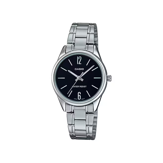Reloj Análogo Casual Plateado de Mujer