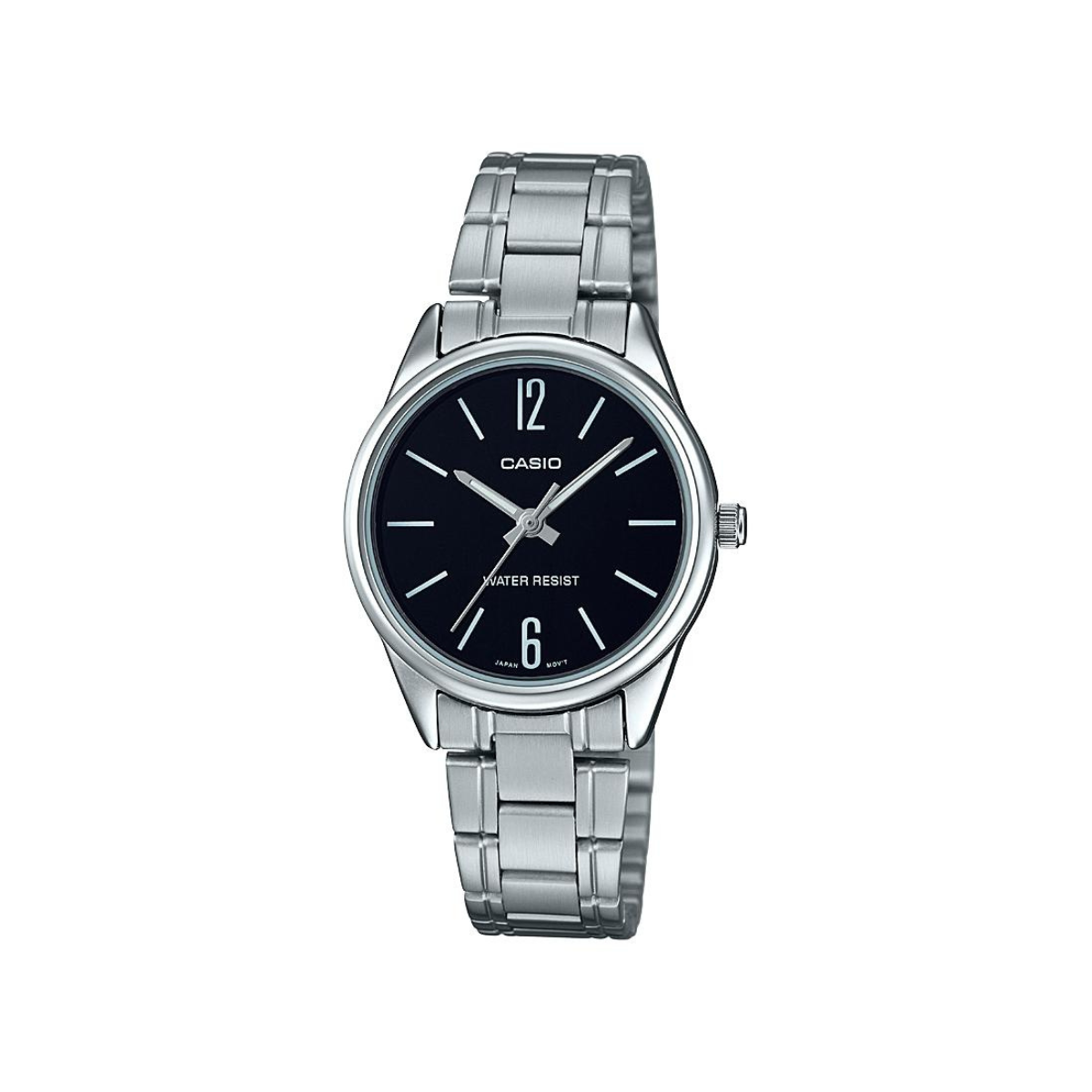 Reloj Análogo Casual Plateado de Mujer