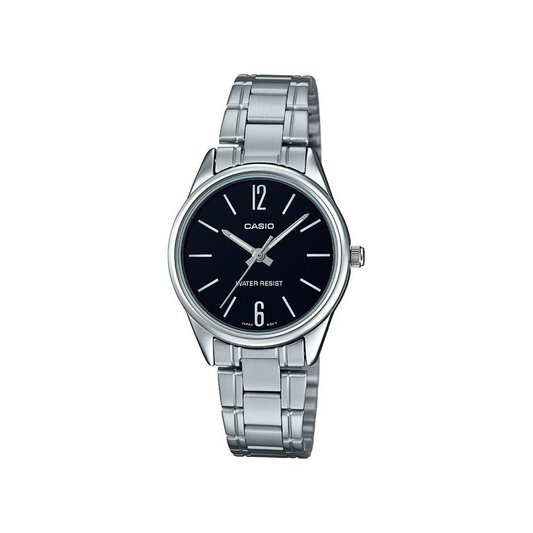 Reloj Análogo Casual Plateado de Mujer