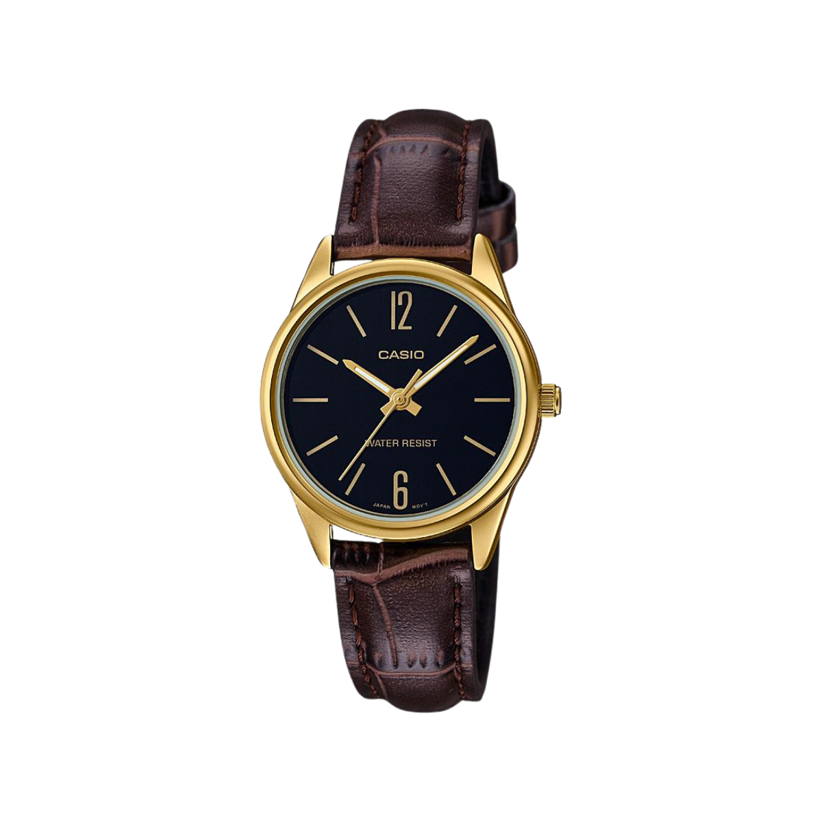 Reloj Análogo Casual Dorado de Mujer