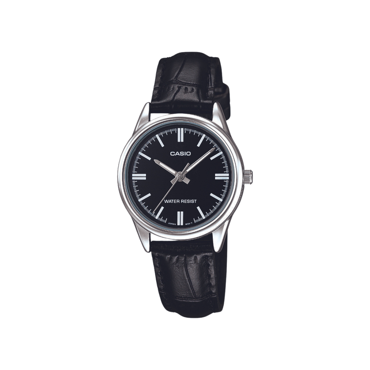 Reloj Análogo Casual Negro de Mujer