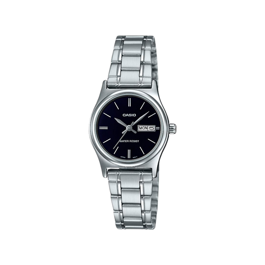 Reloj Análogo Casual Plateado de Mujer