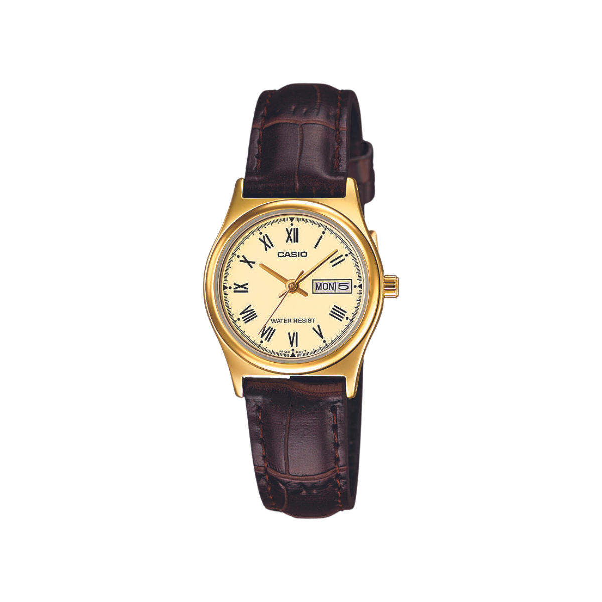 Reloj Análogo Casual Dorado de Mujer