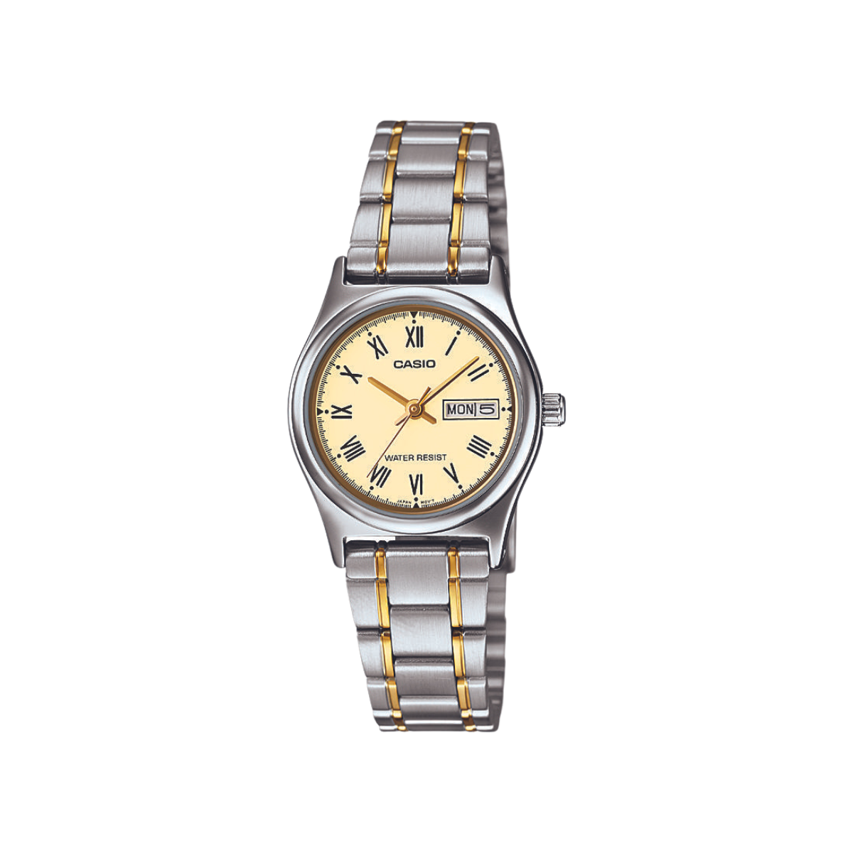 Reloj Análogo Casual Dorado de Mujer