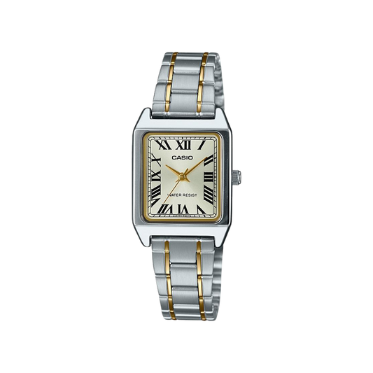 Reloj Análogo Estándar Casual Plateado de Hombre
