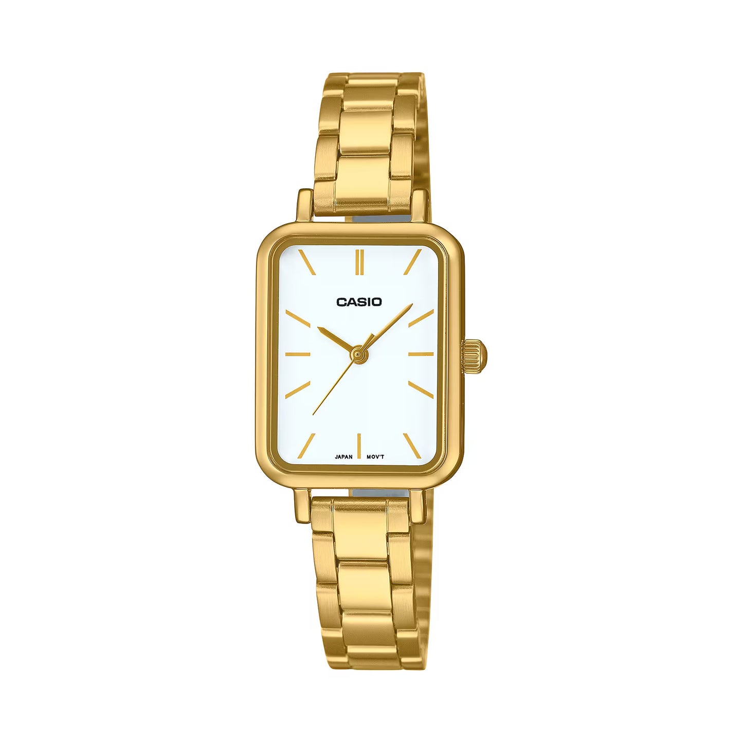 Reloj Análogo Casual Dorado de Mujer