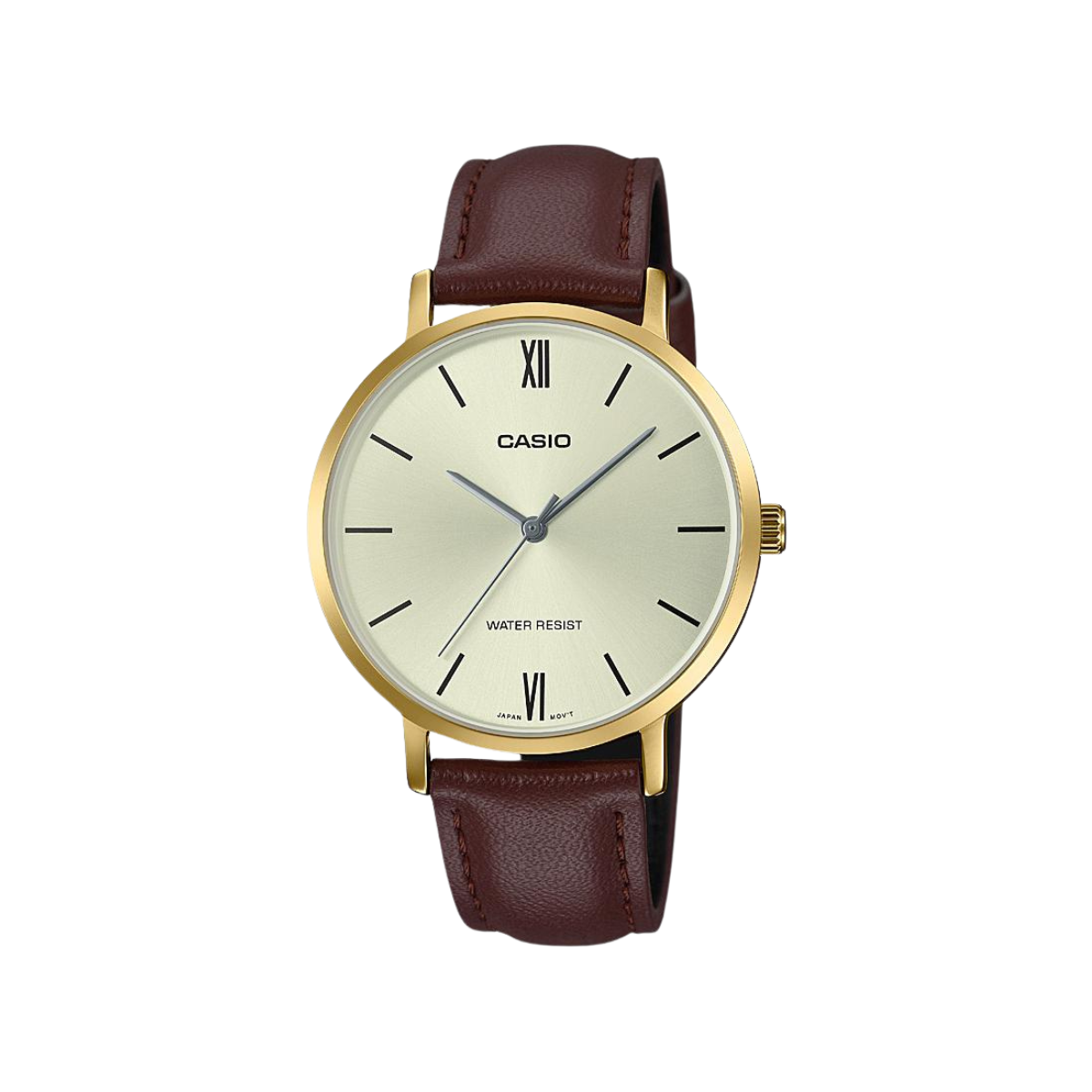 Reloj Análogo Casual Dorado de Mujer