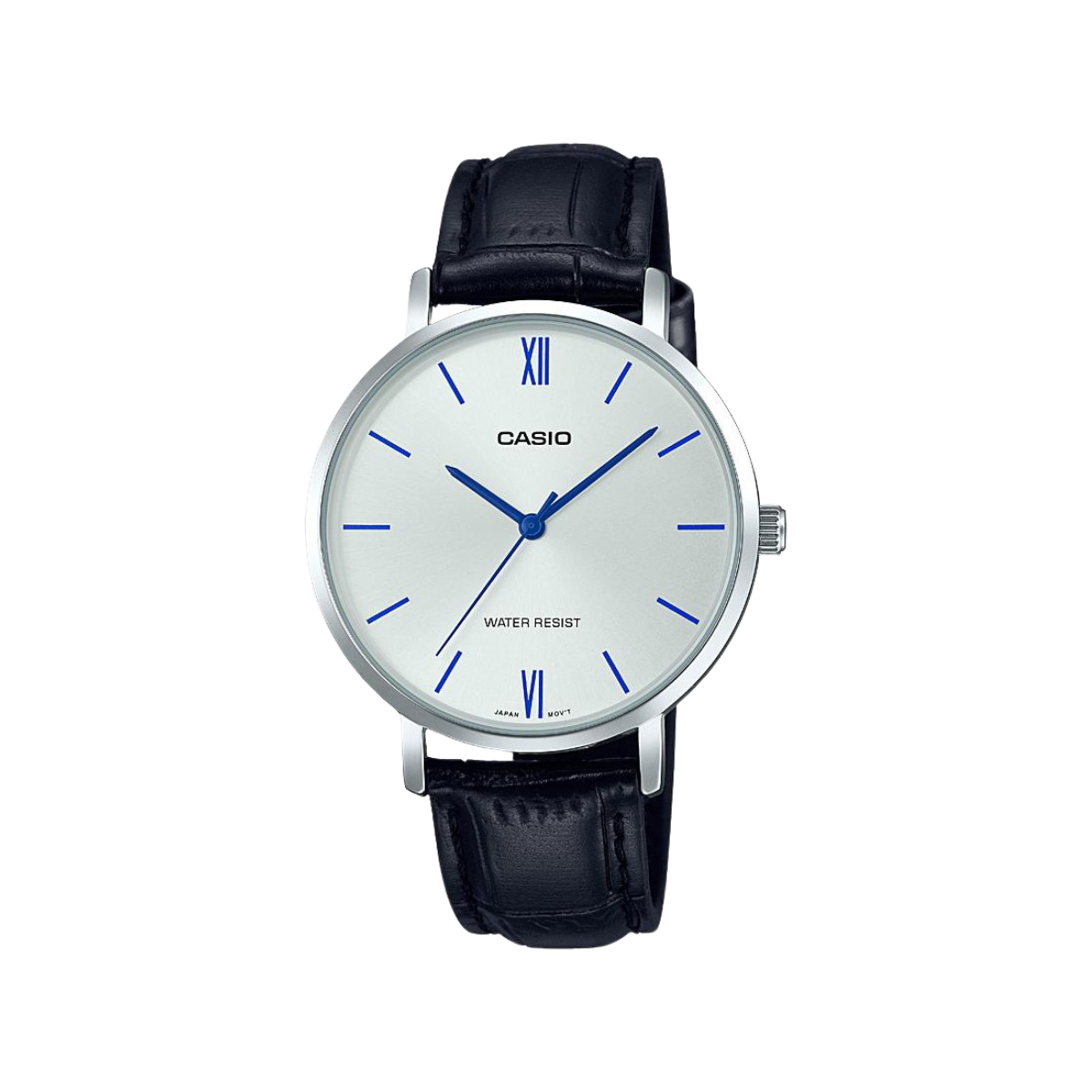 Reloj Análogo Minimalista Casual Plateado de Mujer