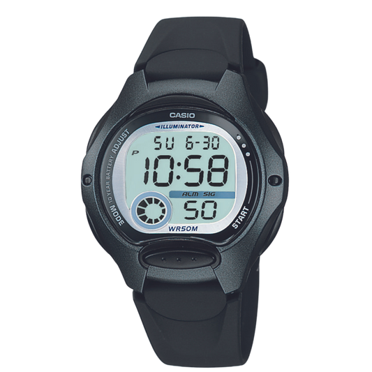 Reloj Digital Illuminator Sport Negro de Mujer