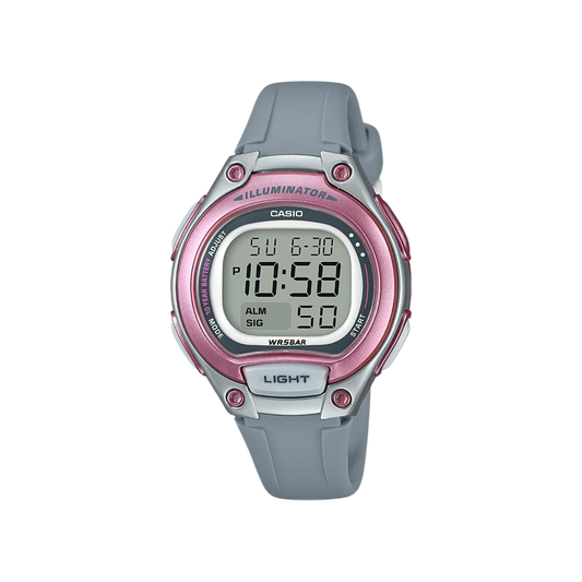 Reloj Digital Casual Gris de Mujer