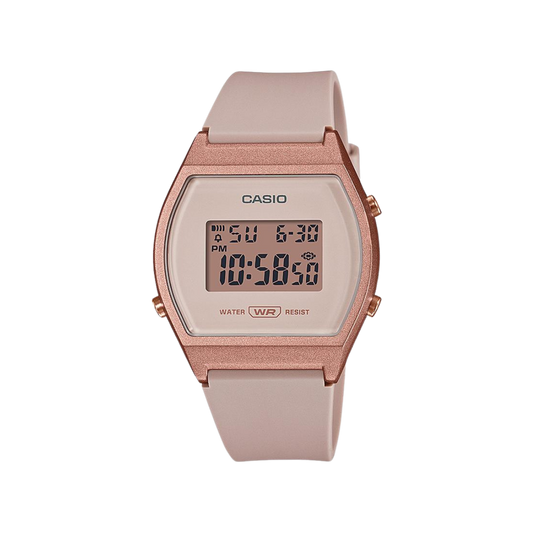 Reloj Digital Vintage Rosado de Mujer