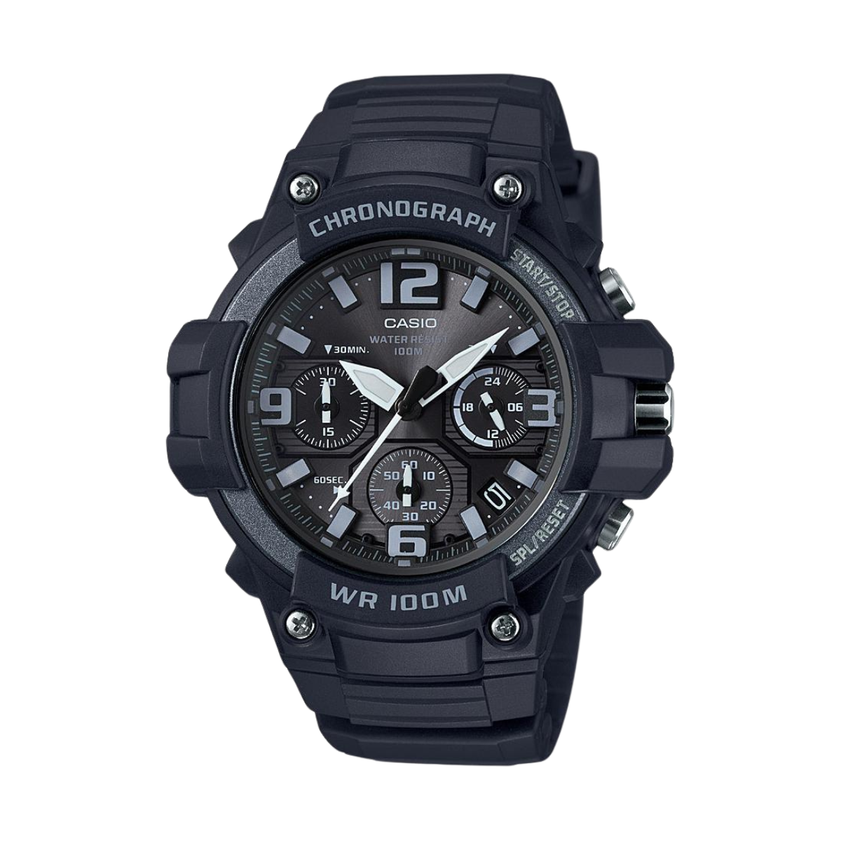 Reloj Análogo Casual Negro de Hombre