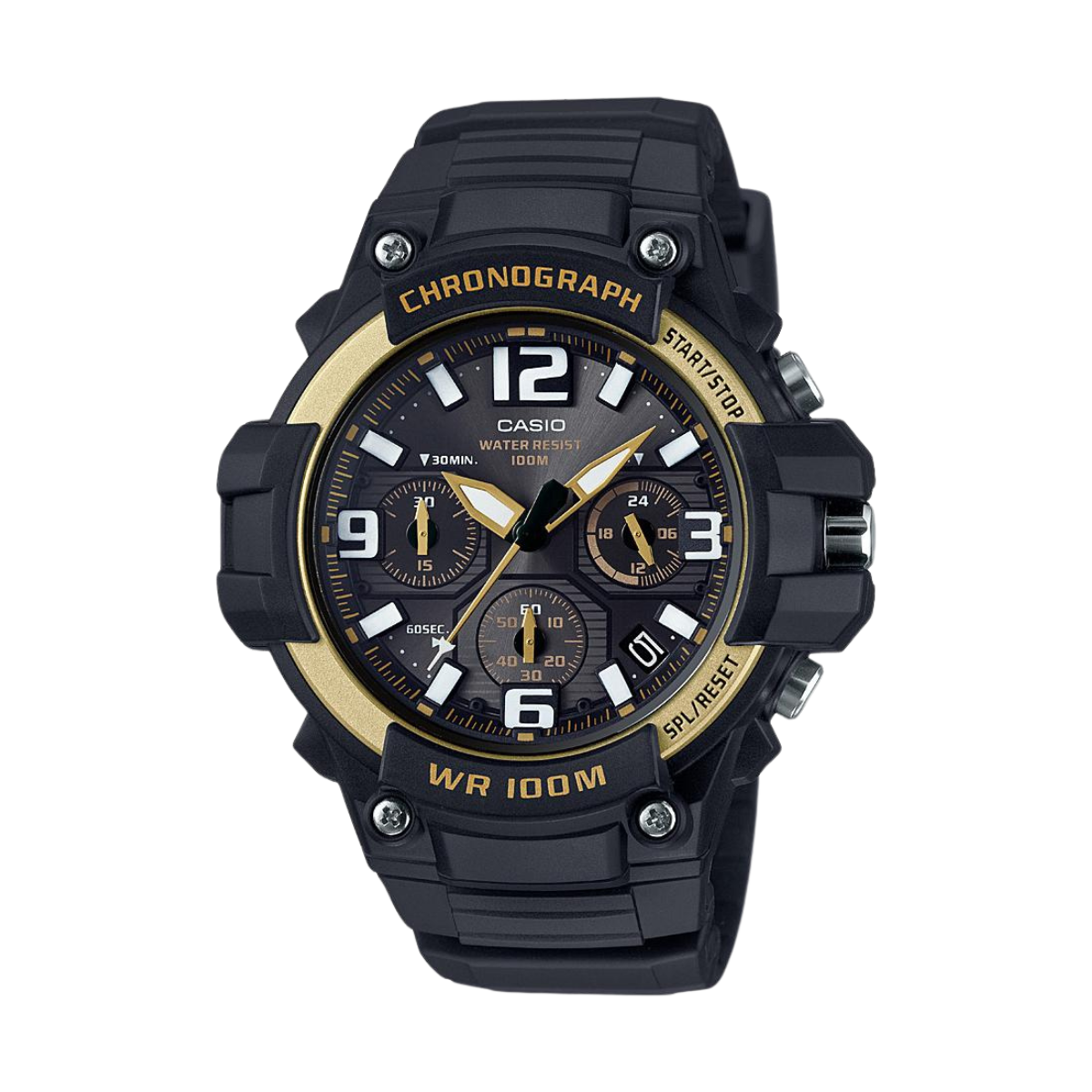 Reloj Análogo Casual Negro de Hombre