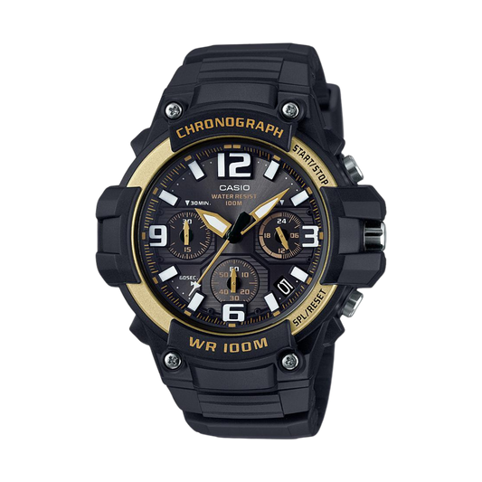 Reloj Análogo Casual Negro de Hombre