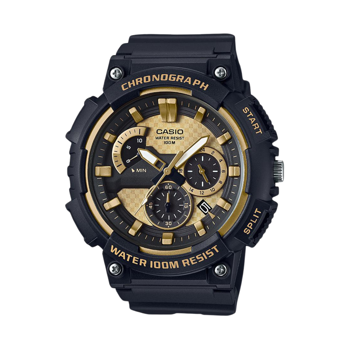 Reloj Análogo Casual Negro de Hombre