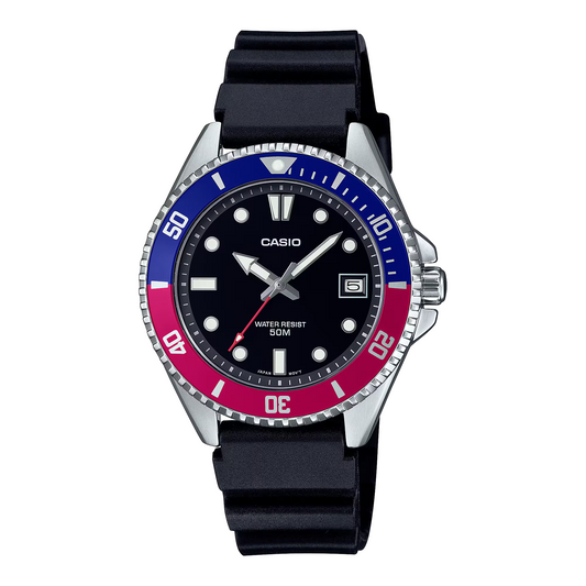 Reloj Análogo Pepsi Sport Plateado de Hombre