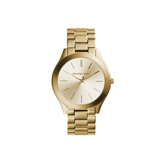 Reloj Análogo Luxury Dorado de Mujer