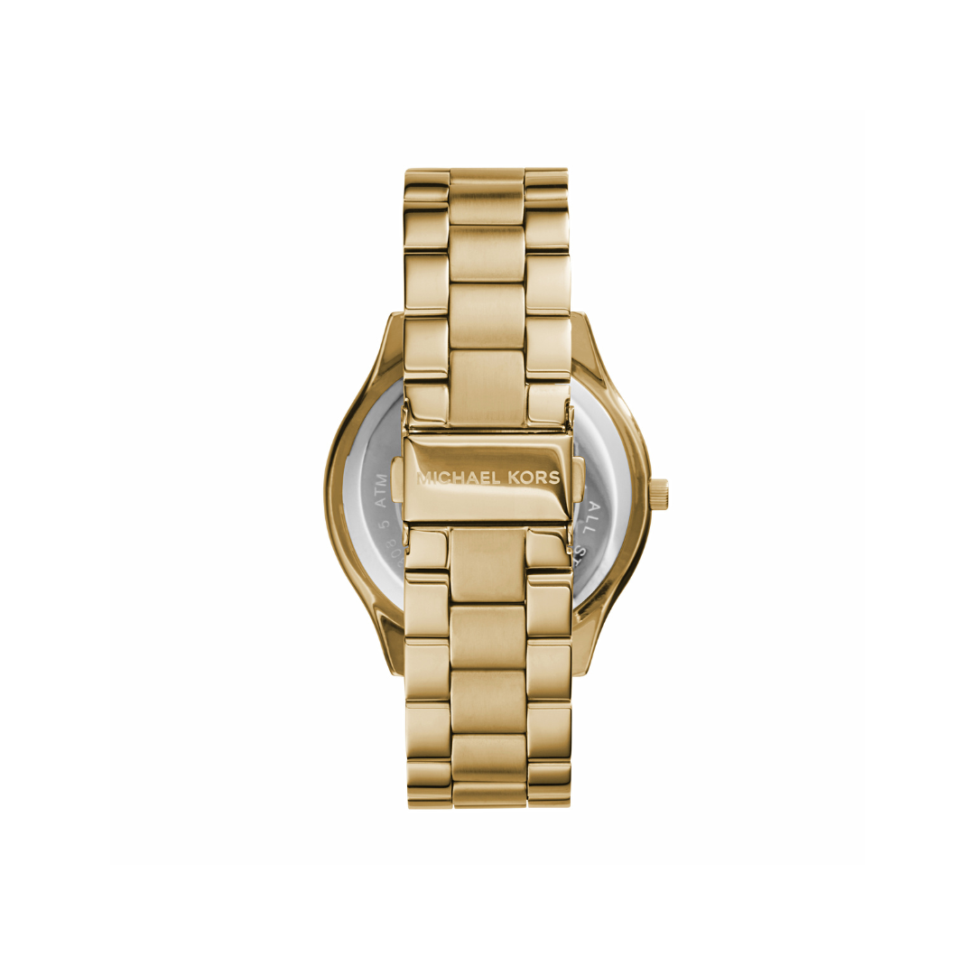 Reloj Análogo Luxury Dorado de Mujer