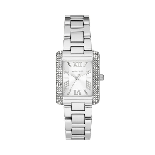 Reloj Análogo Emery Casual Plateado de Mujer