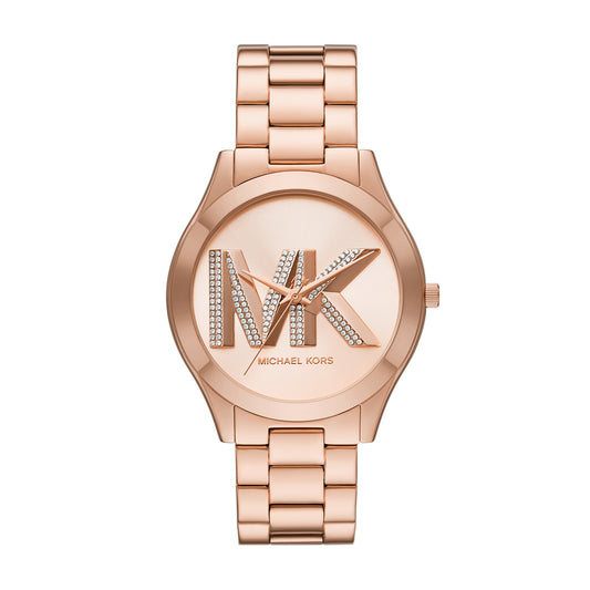 Reloj Análogo Slim Runway Juvenil Rosado de Mujer