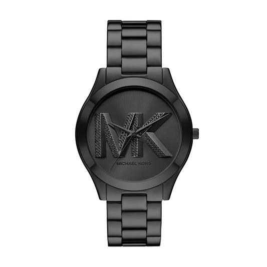 Reloj Análogo Slim Runway Juvenil Negro de Mujer