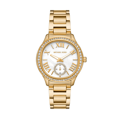 Reloj Análogo Sage Luxury Dorado de Mujer