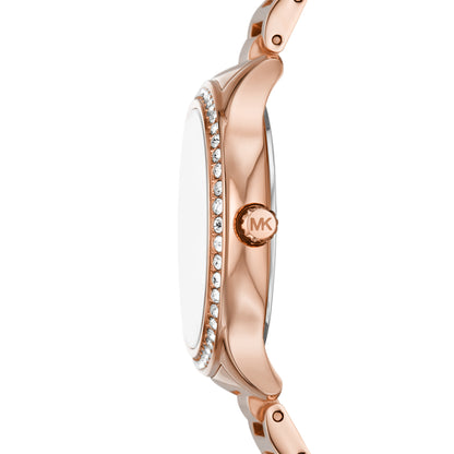 Reloj Análogo Sage Luxury Rosado de Mujer