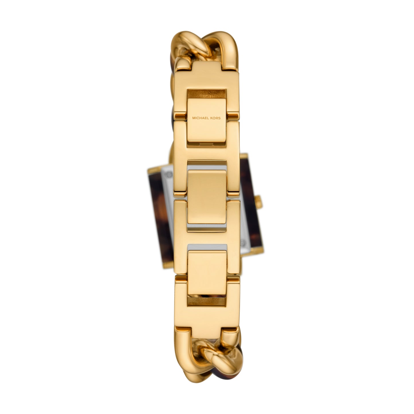 Reloj Análogo Chain Lock Juvenil Dorado de Mujer