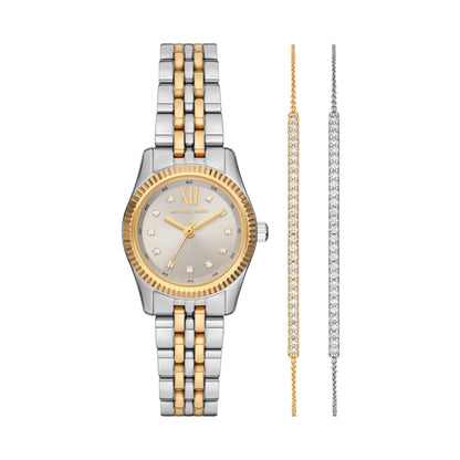 Reloj Análogo Lexington Luxury Plateado de Mujer