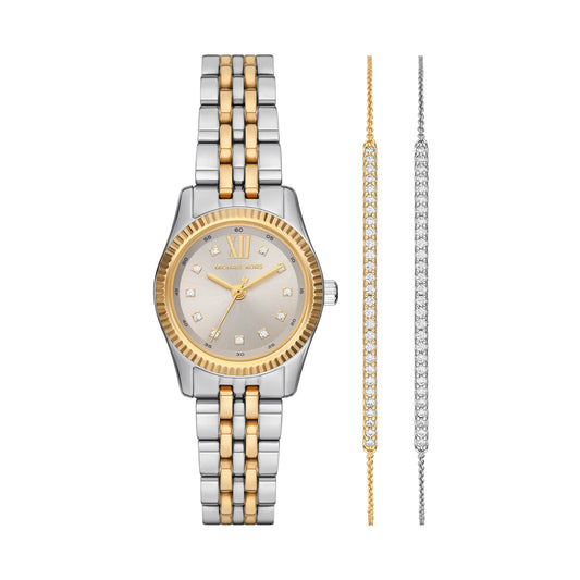 Reloj Análogo Lexington Luxury Plateado de Mujer