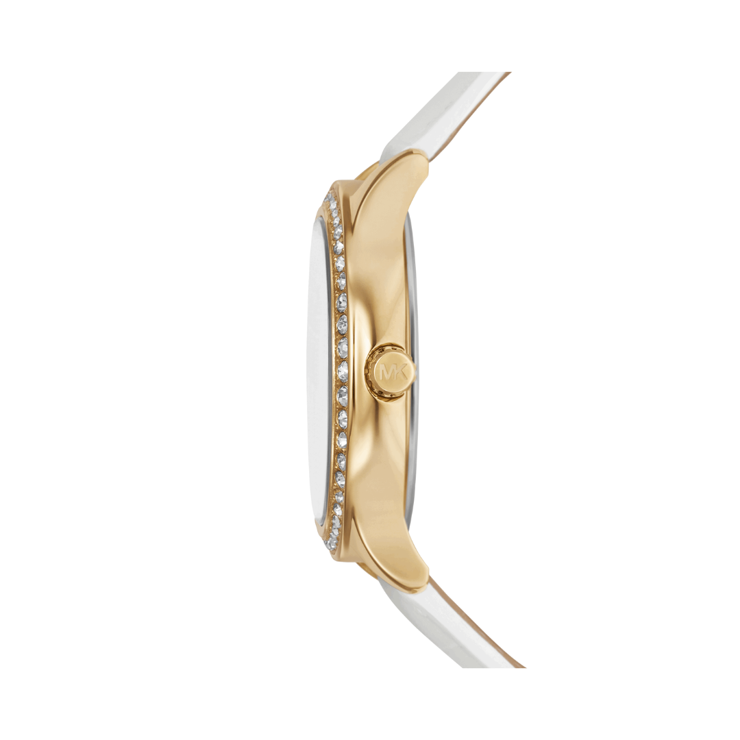 Reloj Análogo Luxury Dorado de Mujer