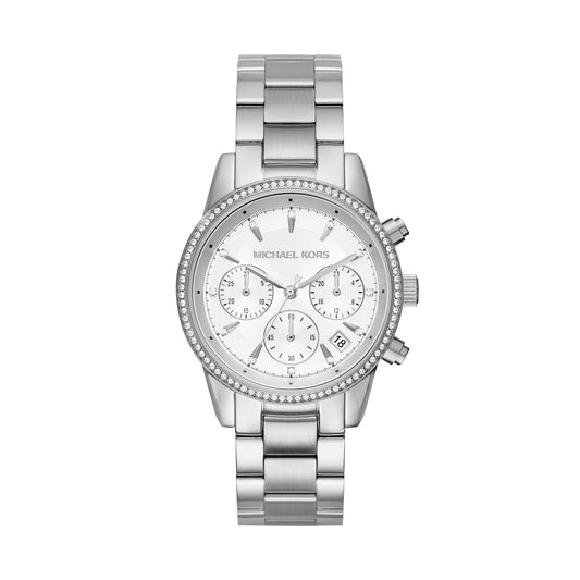 Reloj Análogo Ritz Juvenil Plateado de Mujer