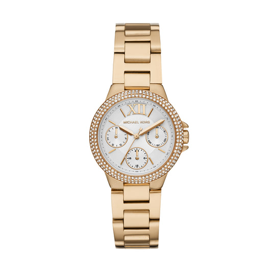 Reloj Análogo Camille Luxury Dorado de Mujer