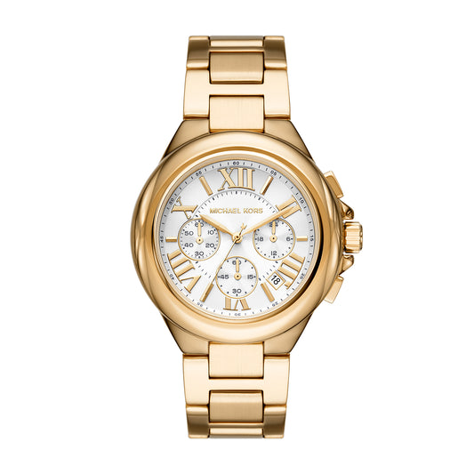 Reloj Análogo Camille Sport Dorado de Mujer