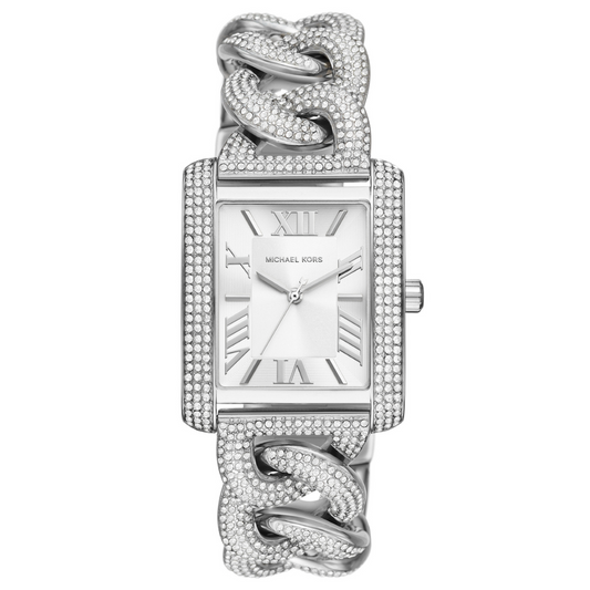 Reloj Análogo Emery Luxury Plateado de Mujer