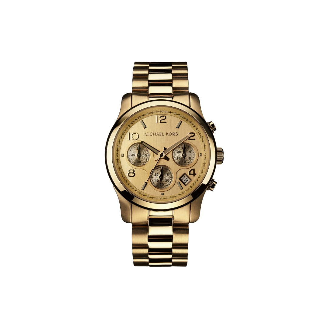 Reloj Análogo Luxury Dorado de Hombre