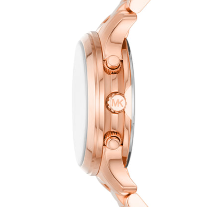 Reloj Análogo Mini Runway Casual Rosado de Mujer