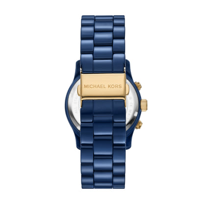 Reloj Análogo Runway Juvenil Azul de Mujer